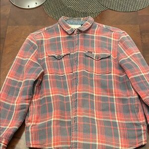 True Grit Sherpa-Lined Jacket with Denim Trim